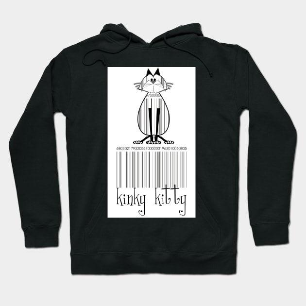 KINKY KITTY - Kinky Barcode Hoodie by Kartoon